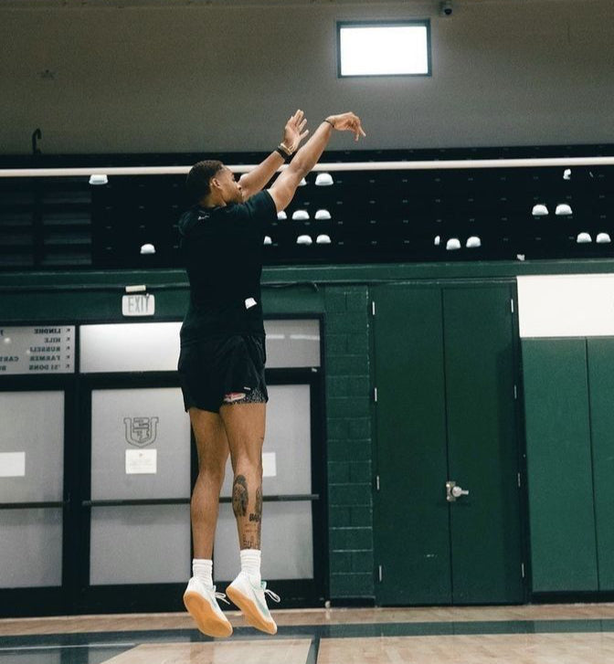 Indoor basketball 
